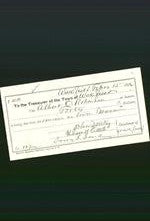 Wakefield, Massachusetts Payment Voucher - Albert O Robinson