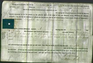 Deed by Married Women - Elizabeth Jordan-Original Ancestry