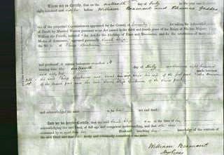 Deed by Married Women - Sarah Eliza Speakman-Original Ancestry