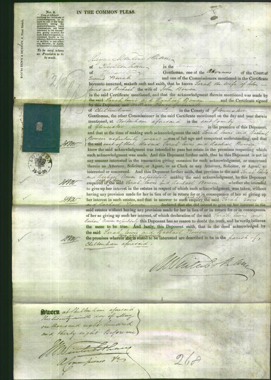 Court of Common Pleas - Sarah Lewis and Rachael Bowen