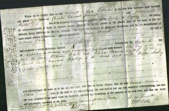 Deed by Married Women - Anna Maria White-Original Ancestry