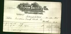 Letterhead - Byram Foundry Co.