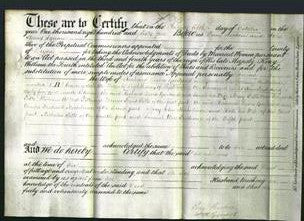 Deed by Married Women - Sarah Garland-Original Ancestry