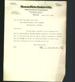 Letterhead - Barrow, Wade, Guthrie & Co.