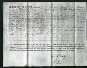 Deed by Married Women - Mary Wells-Original Ancestry