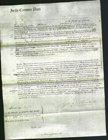 Court of Common Pleas - Charlotte Wilbe, Elizabeth Yarnell, Sarah Eley, Susannah Borrows and Eliza Markham-Original Ancestry