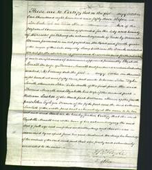 Deed by Married Women - Elizabeth Arnall-Original Ancestry