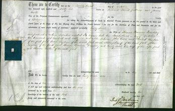Deed by Married Women - Emily Sarah Brenchley-Original Ancestry