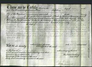 Deed by Married Women - Sarah Garland-Original Ancestry