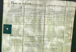 Deed by Married Women - Elizabeth Shenton-Original Ancestry