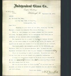 Letterhead - Independent Glass Co.