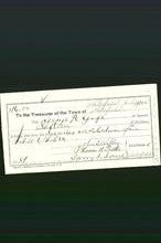 Wakefield, Massachusetts Payment Voucher - George H Gage