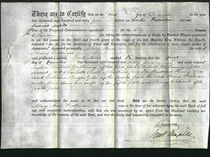 Deed by Married Women - Mary Ann Footman-Original Ancestry