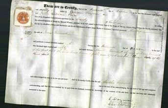 Deed by Married Women - Martha Fromant-Original Ancestry