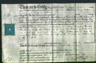 Deed by Married Women - Sarah Brown-Original Ancestry