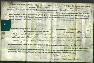 Deed by Married Women - Sarah Millward-Original Ancestry