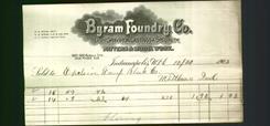 Letterhead - Byram Foundry Co.
