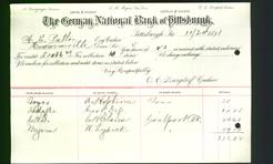 Bank Letterhead - German National Bank of Pittsburgh