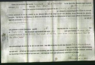 Deed by Married Women - Ellen Waterhouse-Original Ancestry