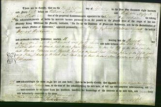 Deed by Married Women - Ann Appleton and Elizabeth Wilkinson-Original Ancestry