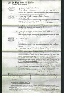 Court of Common Pleas - Mary Bird Evans West-Original Ancestry