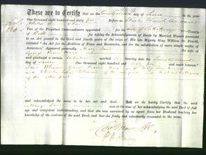 Deed by Married Women - Mary Jane Moore-Original Ancestry
