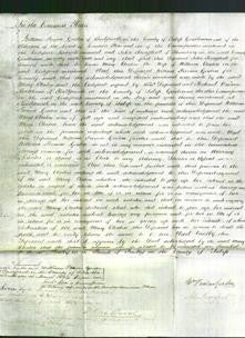 Court of Common Pleas - Mary Cleaton-Original Ancestry