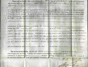Deed by Married Women - Alice Sudren-Original Ancestry