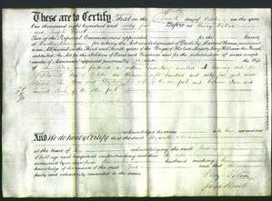 Deed by Married Women - Elizabeth Clare-Original Ancestry