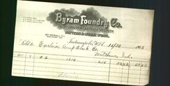 Letterhead - Byram Foundry Co.
