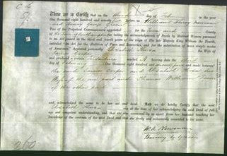 Deed by Married Women - Elizabeth Thirza Cooper-Original Ancestry
