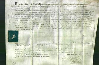 Deed by Married Women - Elizabeth Shenton-Original Ancestry
