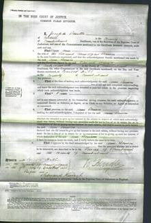 Court of Common Pleas - Ann Benson-Original Ancestry