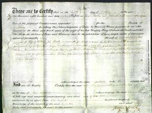 Deed by Married Women - Mary Matthews and Elizabeth Busby-Original Ancestry