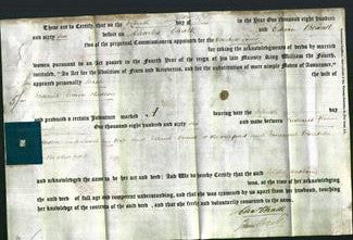 Deed by Married Women - Sarah Hadlow-Original Ancestry