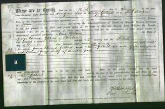 Deed by Married Women - Ann Upham Gilberd-Original Ancestry