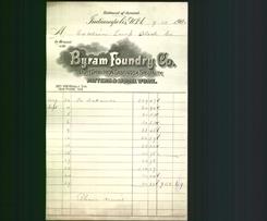 Letterhead - Byram Foundry Co.