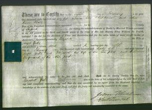 Deed by Married Women - Elizabeth Yates-Original Ancestry