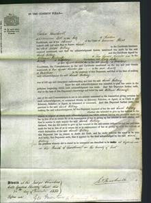 Court of Common Pleas - Sarah Billing-Original Ancestry