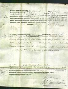 Deed by Married Women - Elizabeth Hayes Hutton-Original Ancestry