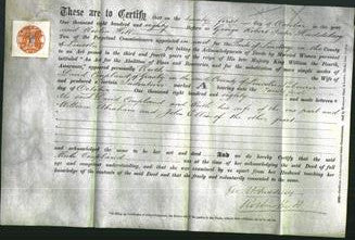 Deed by Married Women - Ruth Coupland-Original Ancestry