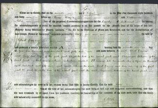 Deed by Married Women - Lucy Gregory-Original Ancestry