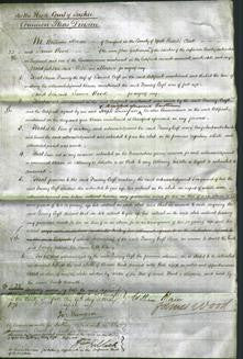 Court of Common Pleas - Fanny Croft-Original Ancestry