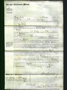 Court of Common Pleas - Elizabeth Birrell-Original Ancestry