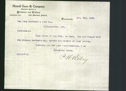 Letterhead - Howell Gano & Company