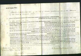 Court of Common Pleas - Maria Gardner-Original Ancestry