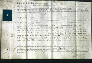 Deed by Married Women - Mary Marsh and Nancy Hague-Original Ancestry