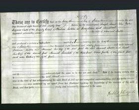 Deed by Married Women - Sarah Stubbs-Original Ancestry