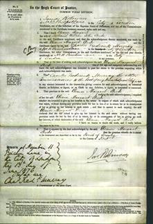 Court of Common Pleas - Eleanor Margaret Strode-Original Ancestry