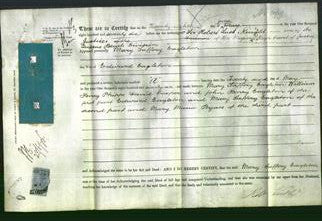 Deed by Married Women - Mary Saffery Eagleton-Original Ancestry